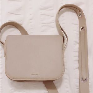 All Saints Ikuya crossbody in beige: never used
